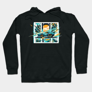 Manga style Hot Wheels Hoodie